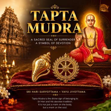 Taptamudra – The Divine Mudra of Bhagavan Vishnu